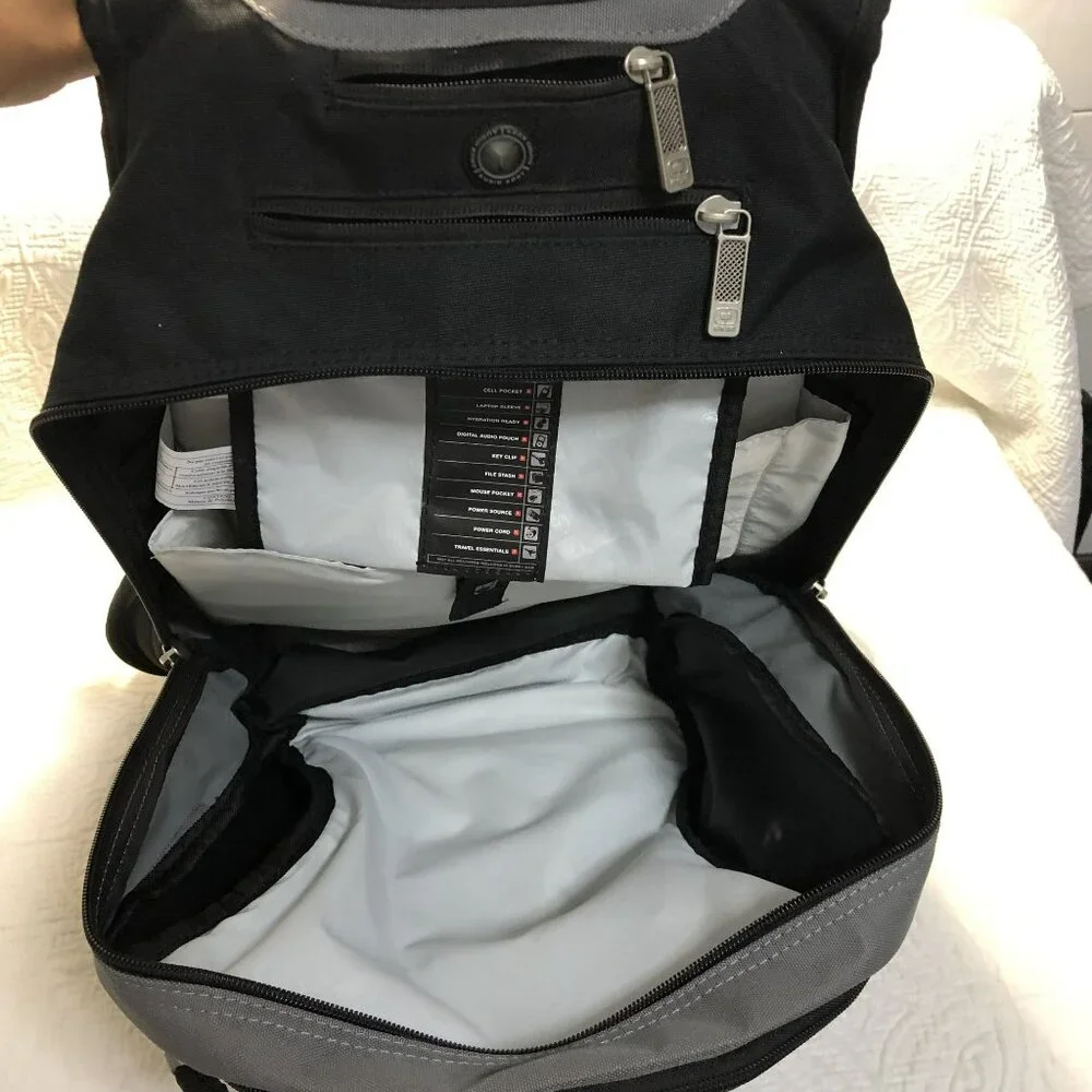 Ogio Mastery Fortune Builders Laptop Backpack Multi Pocket Travel Bag